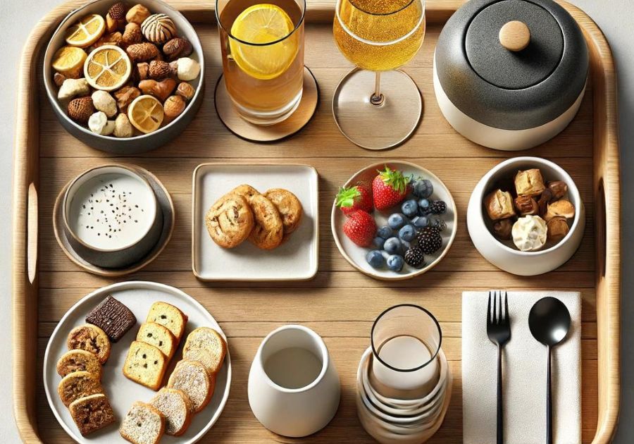 Using Serving Trays for Entertaining Guests