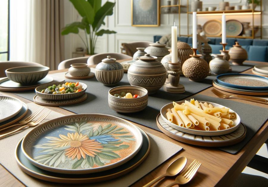 Unique Ceramic and Pasta Plates for Your Dining Table