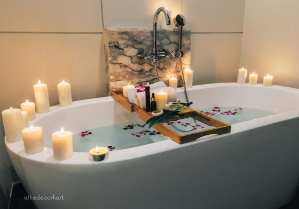 Spa like bathroom on a budget