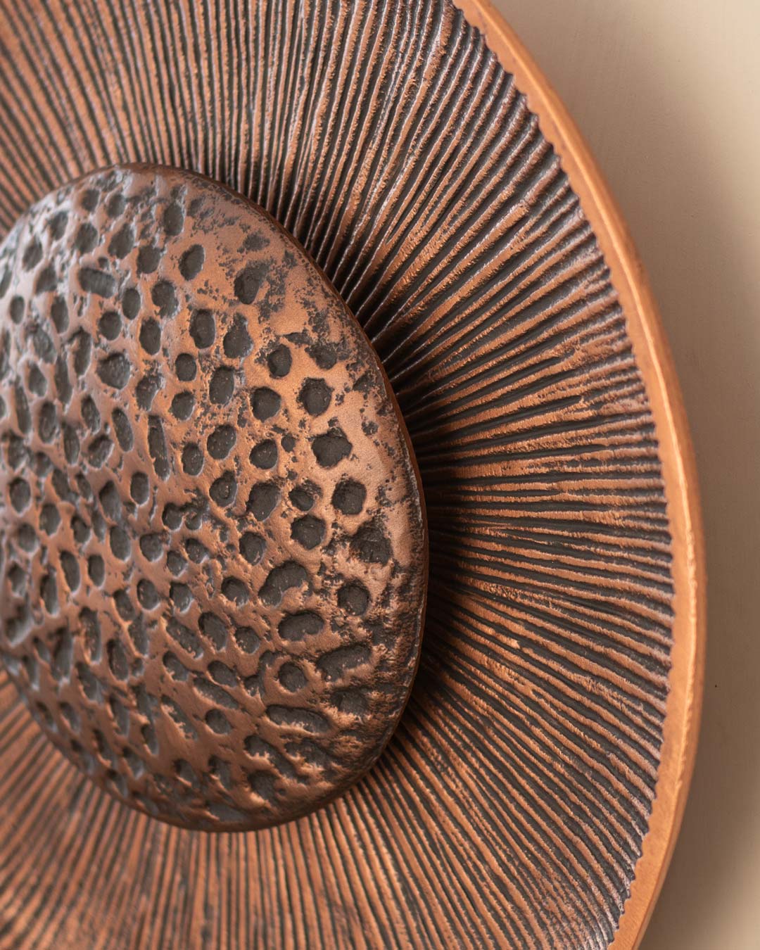 Nickel Copper Wall Light - Small - The Decor Kart
