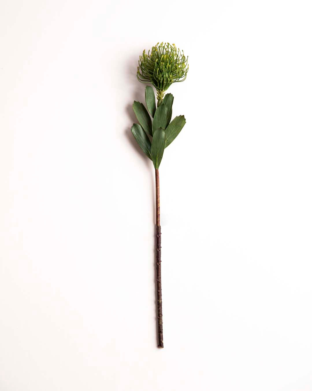 'Flame Flower' Decorative Faux Flower Stick - Green