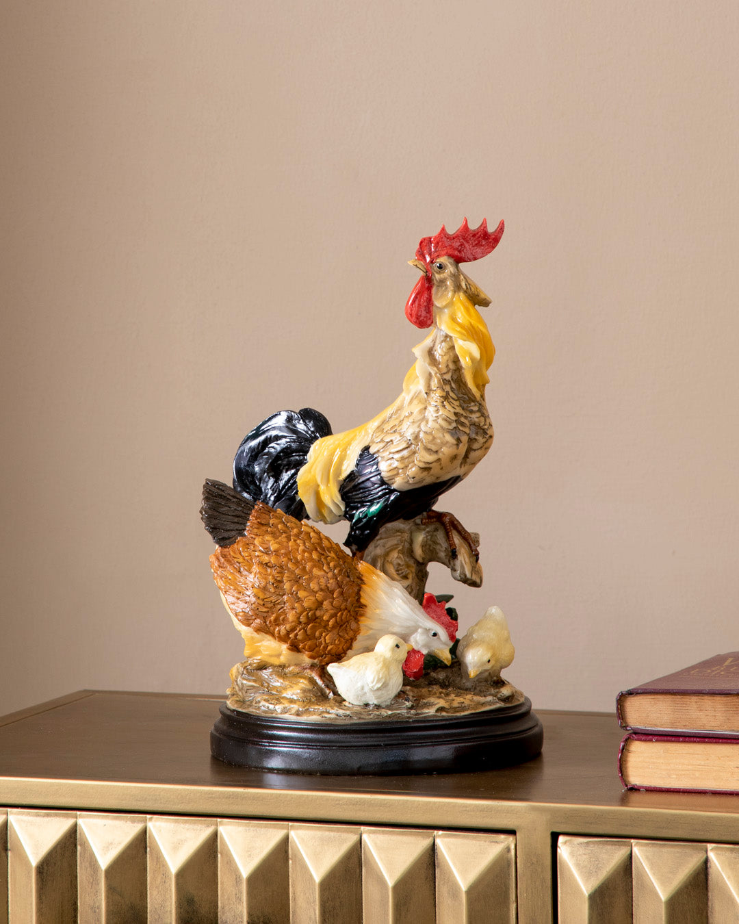 Family o' Chickens Tabletop Sculpture
