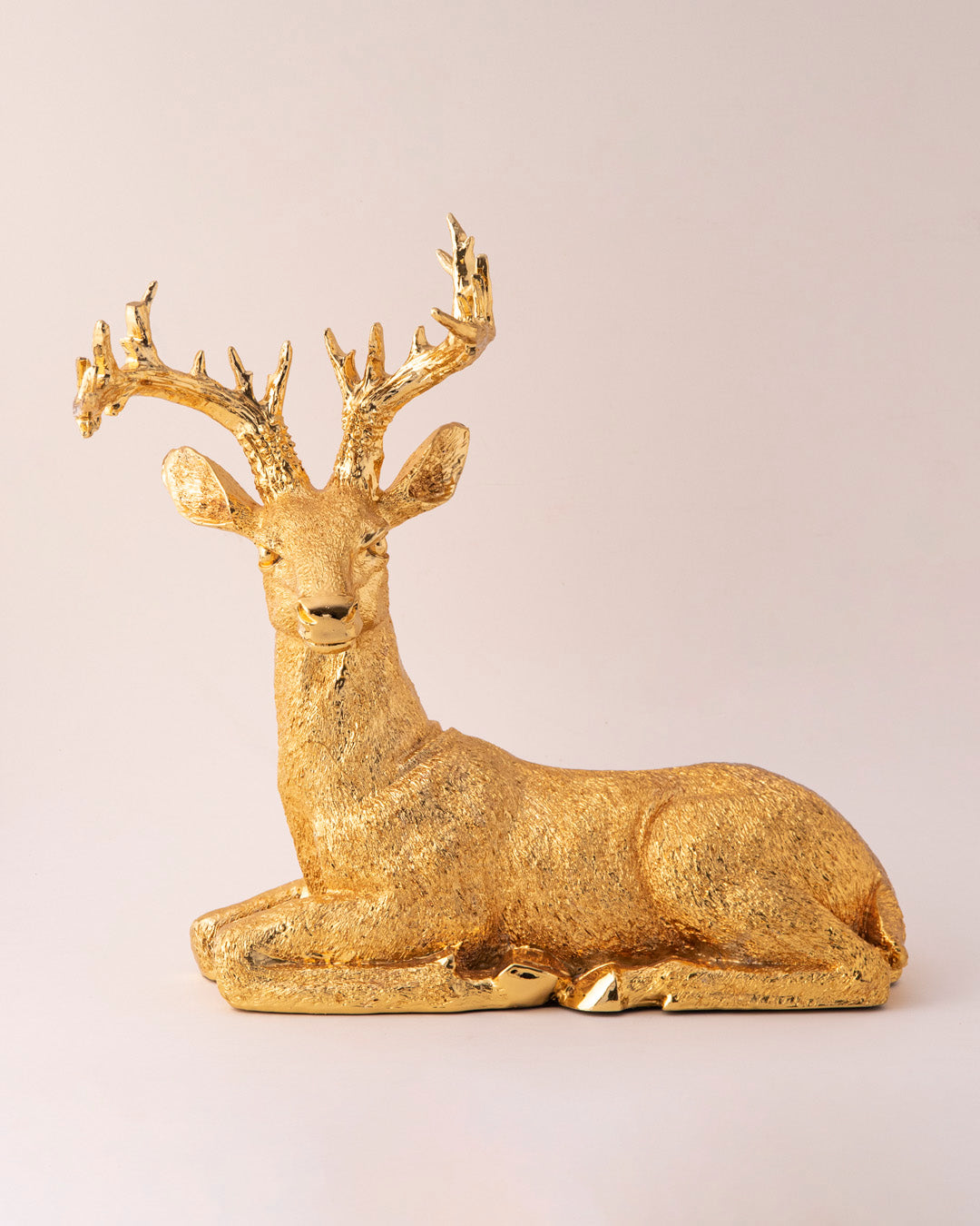 Golden Regal Decorative Deer Figurine