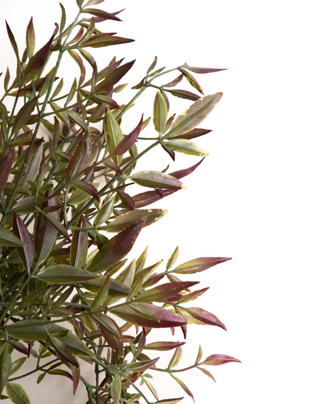 'Bamboo Leaf' Decorative Faux Flower Stick