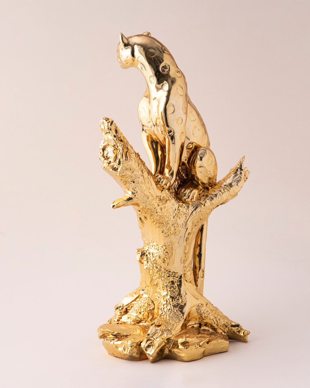 'Majestic Watch' Decorative leopard Figurine