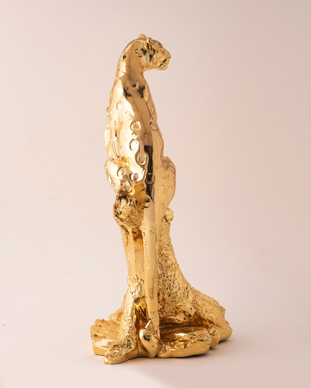 'Majestic Watch' Decorative leopard Figurine
