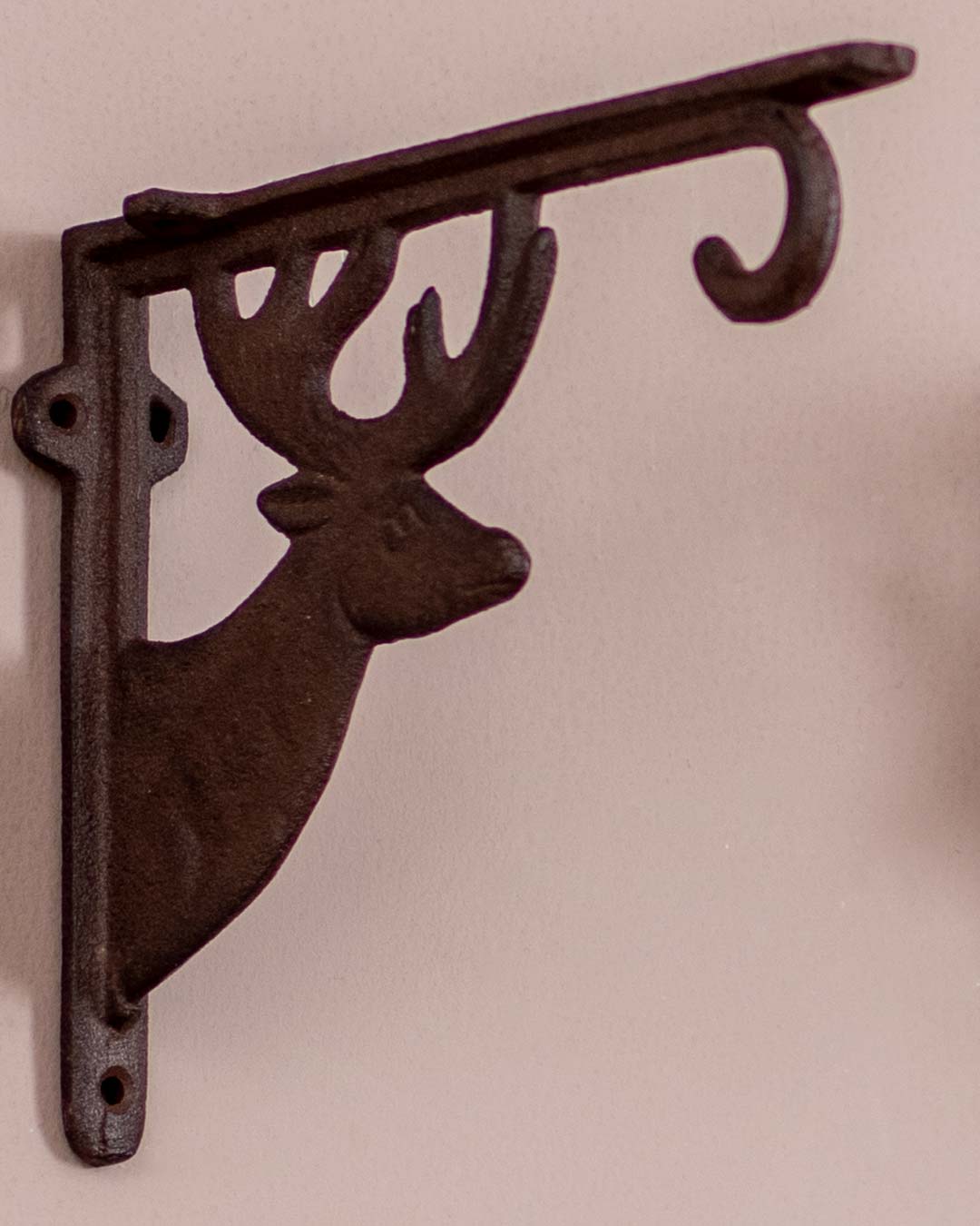 'Rein Deer' Cast Iron Decorative Shelf Set - The Decor Kart