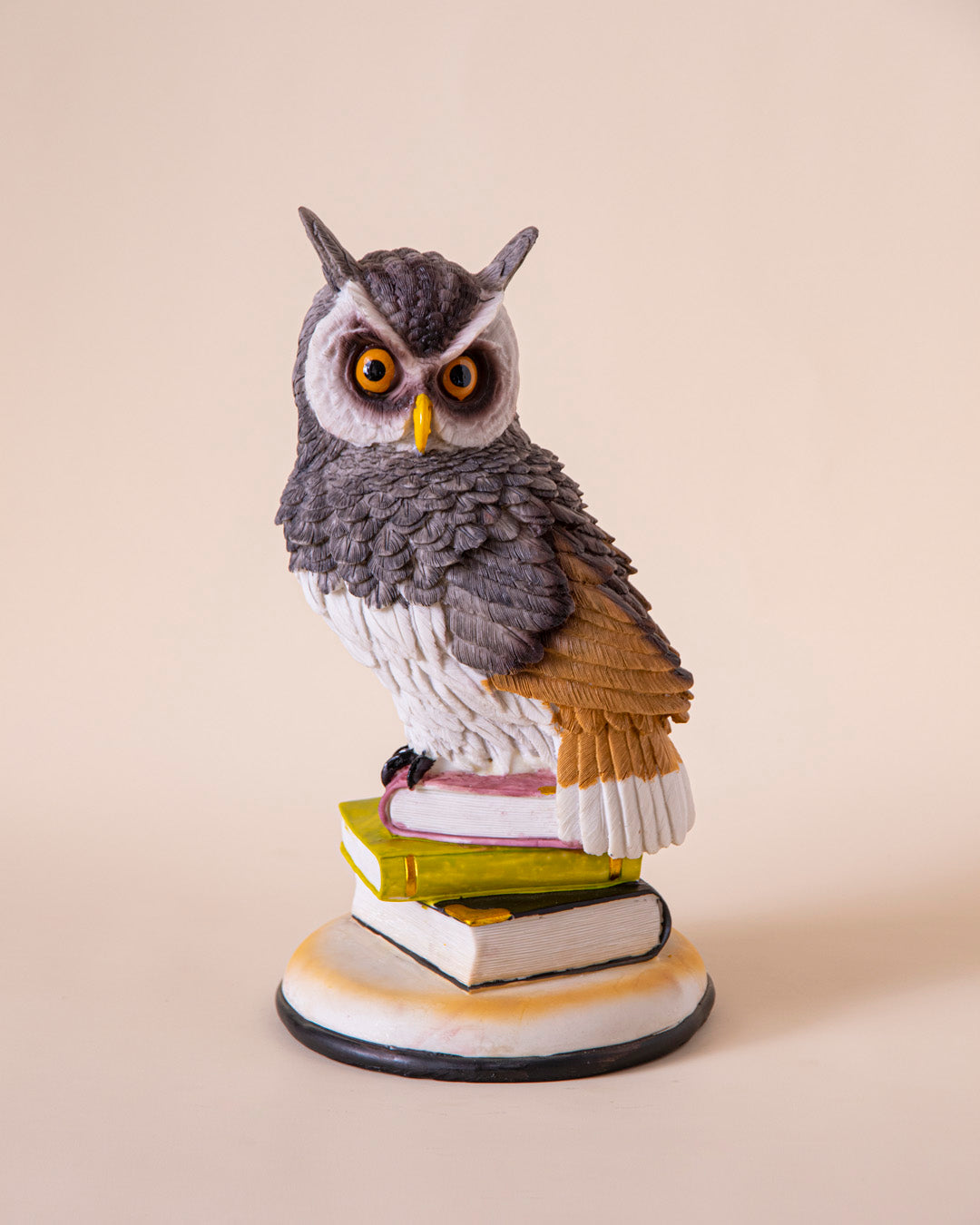 'Knowledge Compounds' Decorative Owl Figurine
