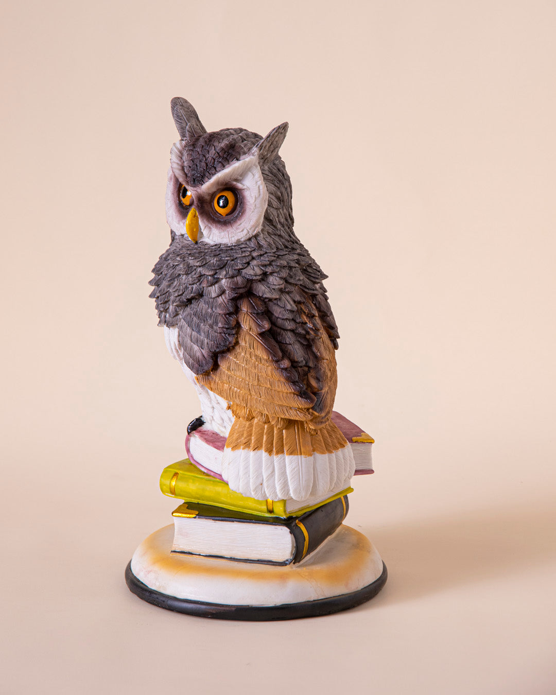 'Knowledge Compounds' Decorative Owl Figurine