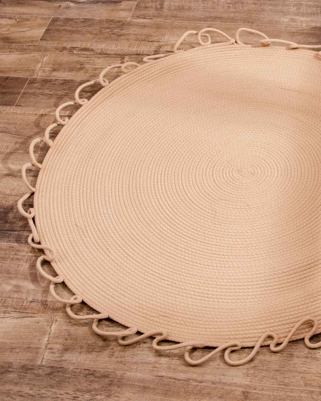 Vintage Bohemian Chic Round Floor Rug - The Decor Kart