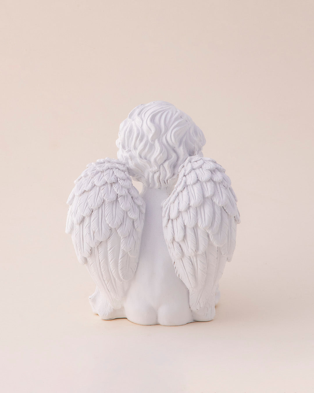 Book Reading Angel Cherub Figurine