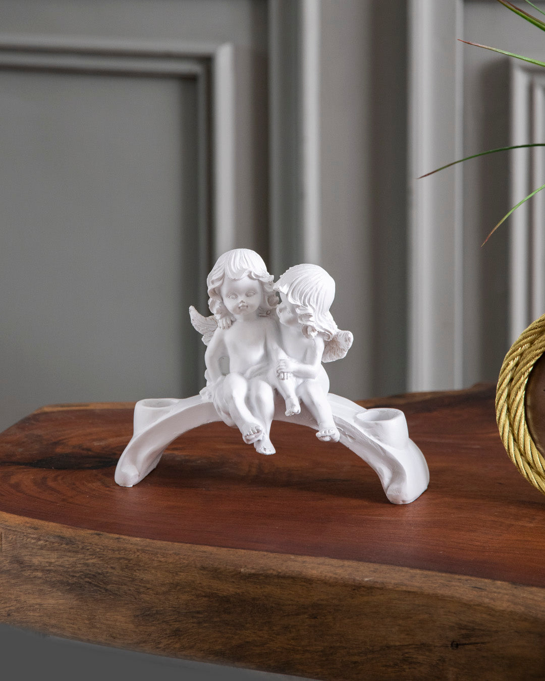 Cherub Companions Candle Holder