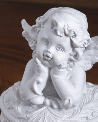 Angel Cherub Trinket Keeper