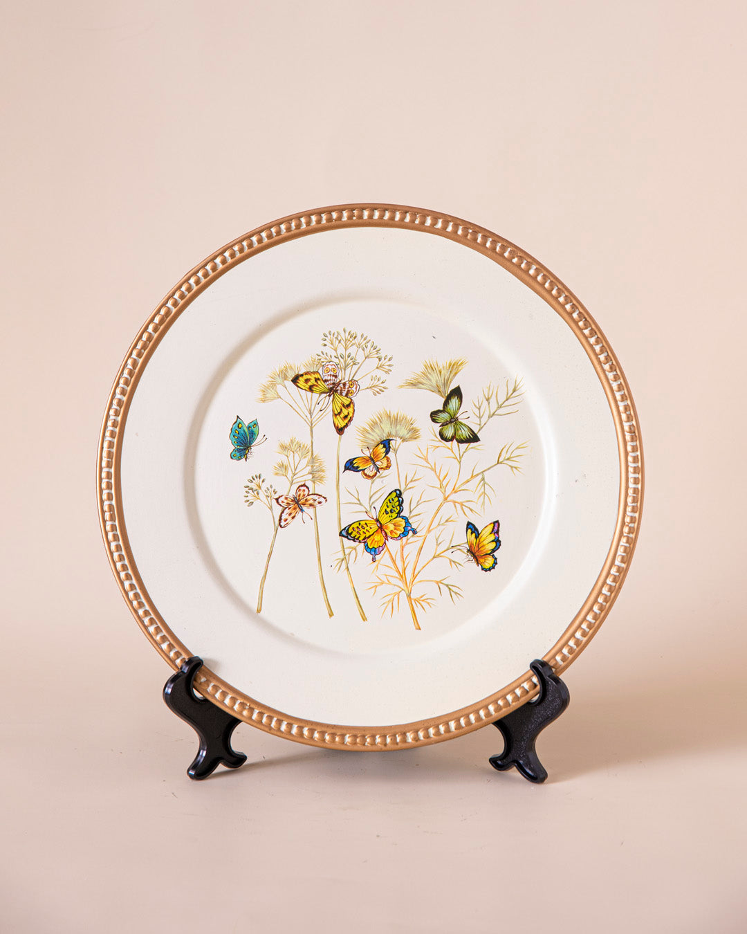 Butterfly Meadow Decorative Plate - 13"