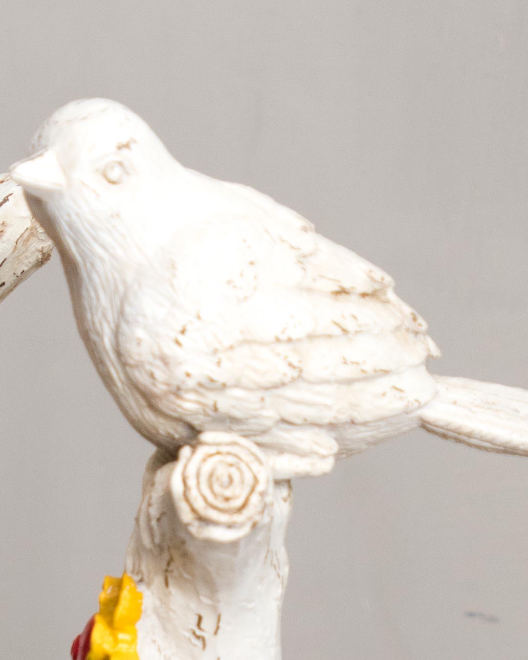 'Solitude Perched' Bird on Pedestal - Set of 2