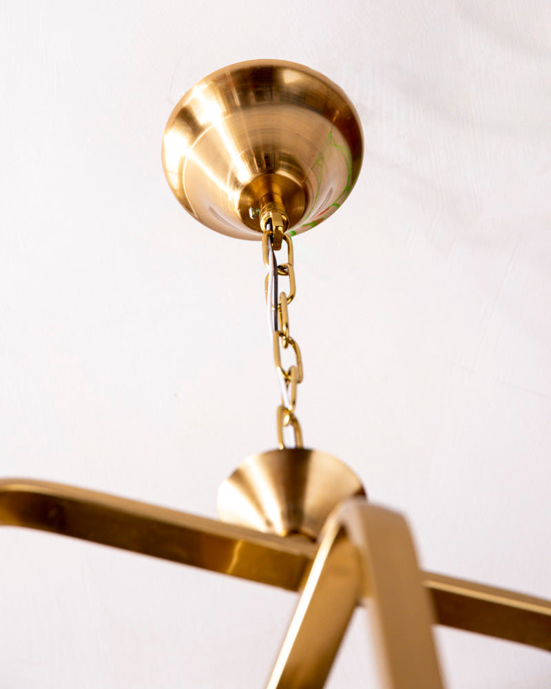 Eternal Golden Frame Pendant Light