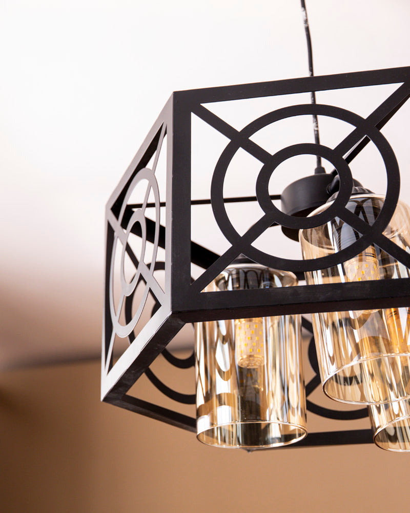 Celestial Grid Pendant Light