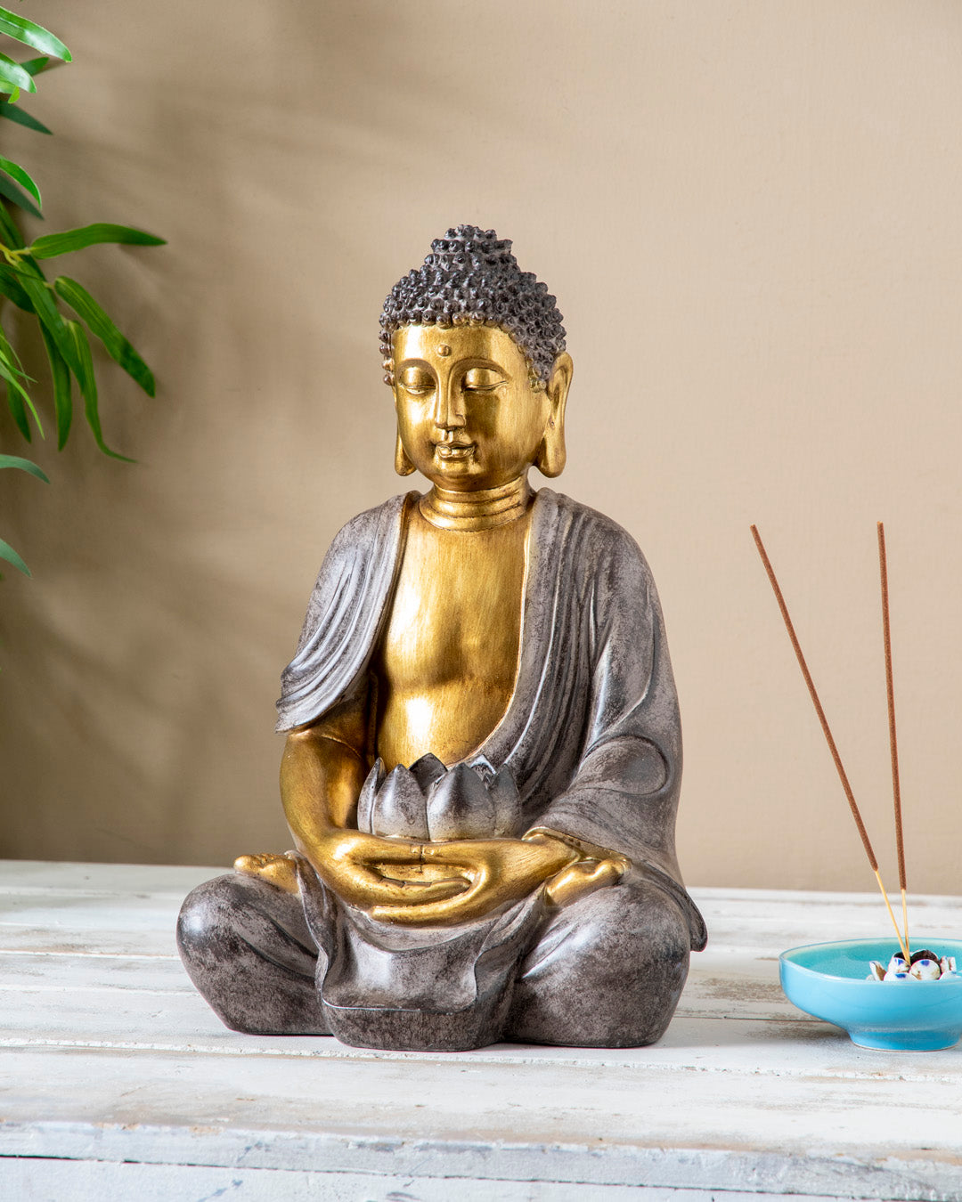 Meditative Buddha Sculpture