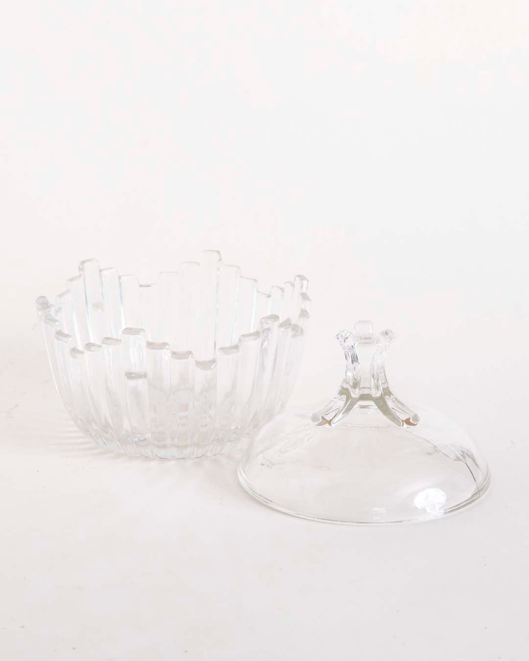 Crowned Crystal Candy Buffet Jar