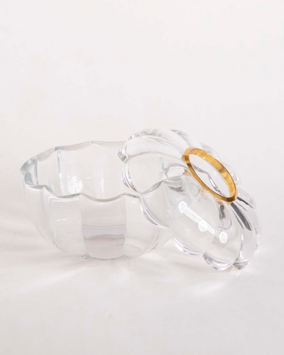 Halloween Pumpkin Crystal Candy Jar