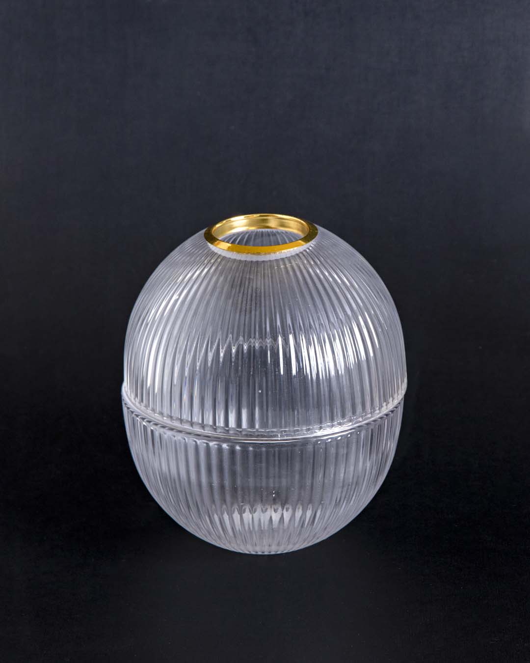 Crystal Globe Candy Buffet Jar