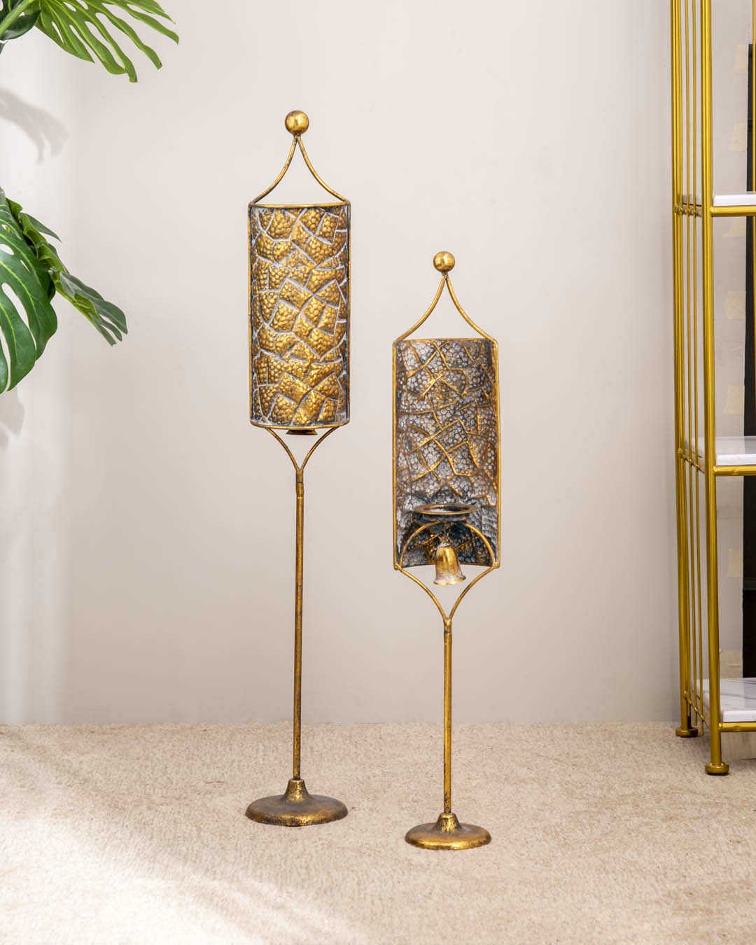 'Twilight Glow' The Half-Candle Holder Elegance - Large