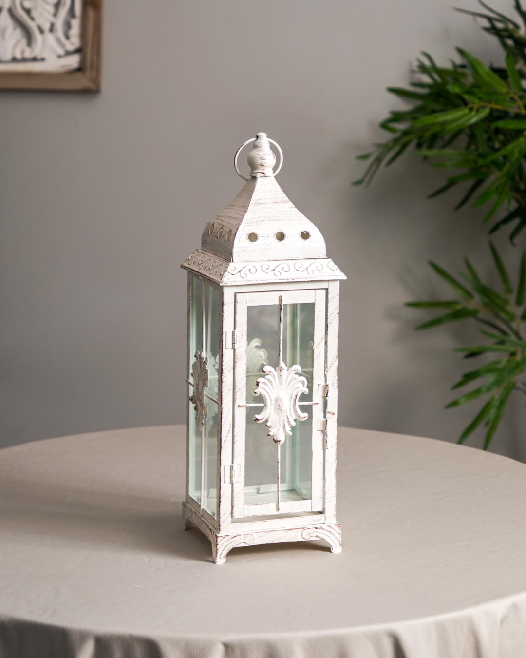 Mystic Glow Vintage Hanging Lantern - Small