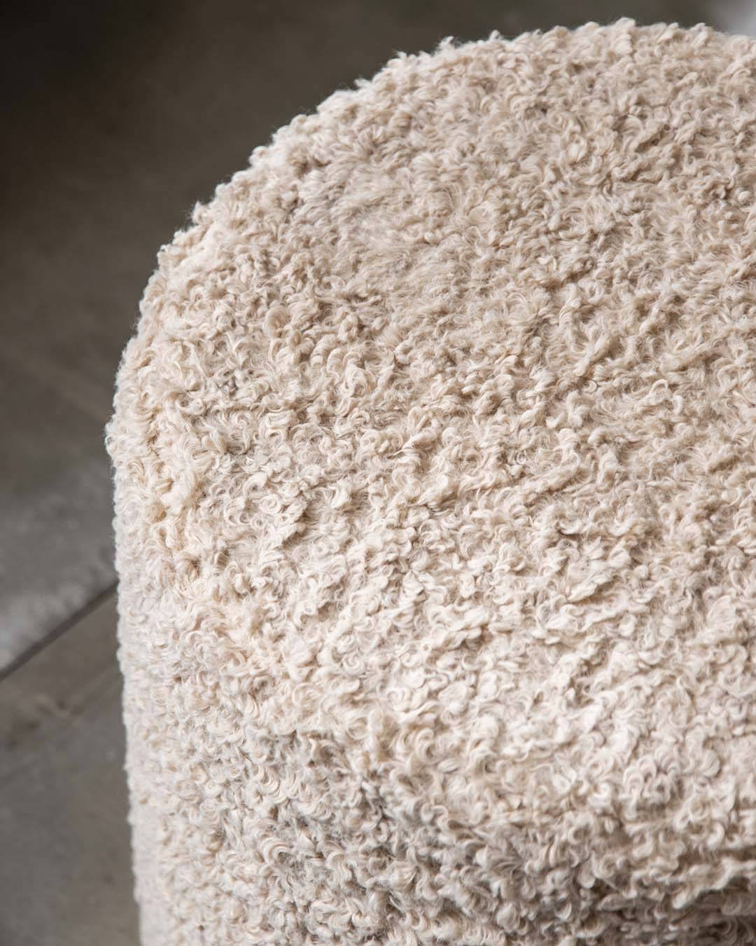 Lounge Ottoman - Light Beige
