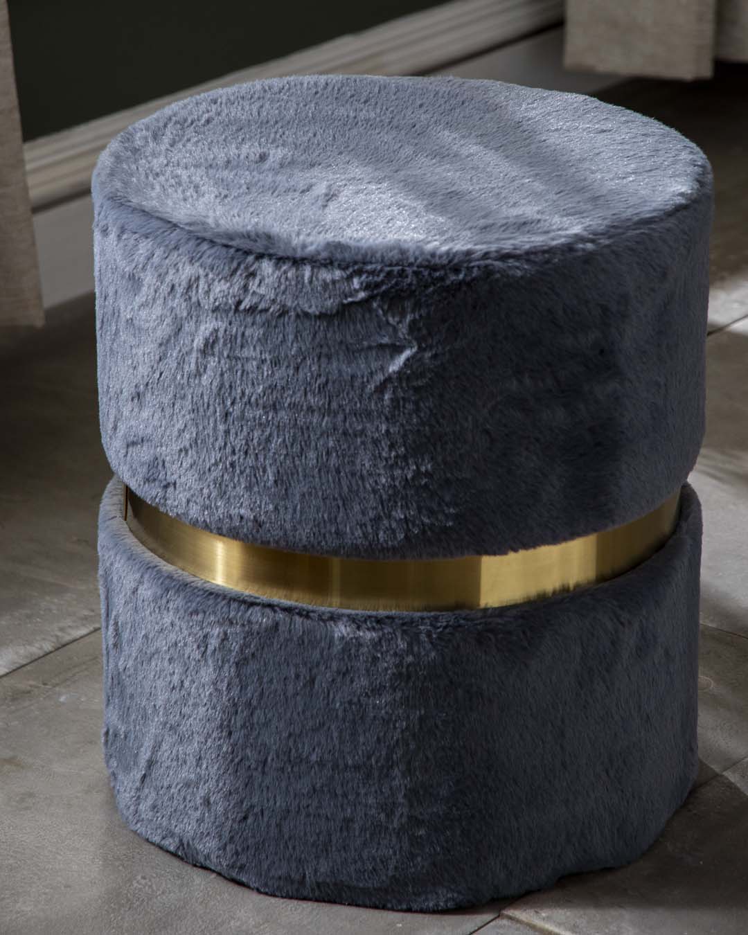 Lounge Ottoman - Slate Grey