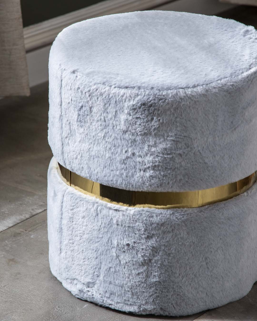 Lounge Ottoman - Sky Blue