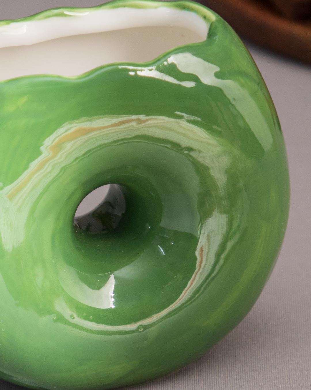 Indulge In a Donut Mug - Green