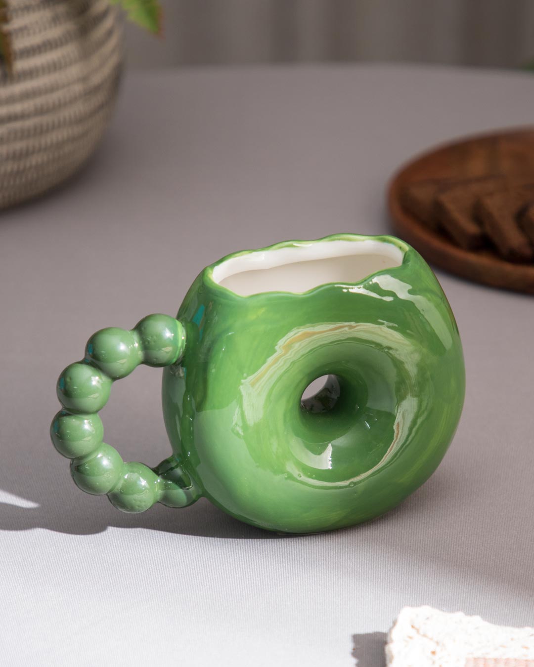 Indulge In a Donut Mug - Green