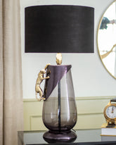 'Abstract Panther' Table Lamp - The Decor Kart