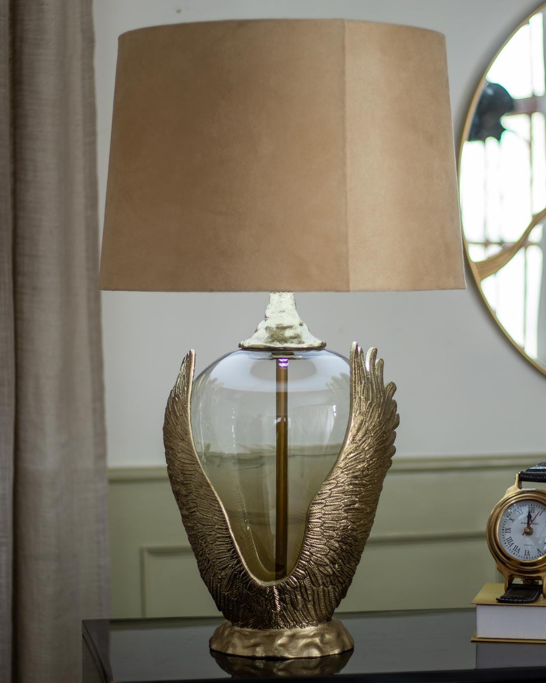 'Phoenix Wing' Table Lamp - The Decor Kart