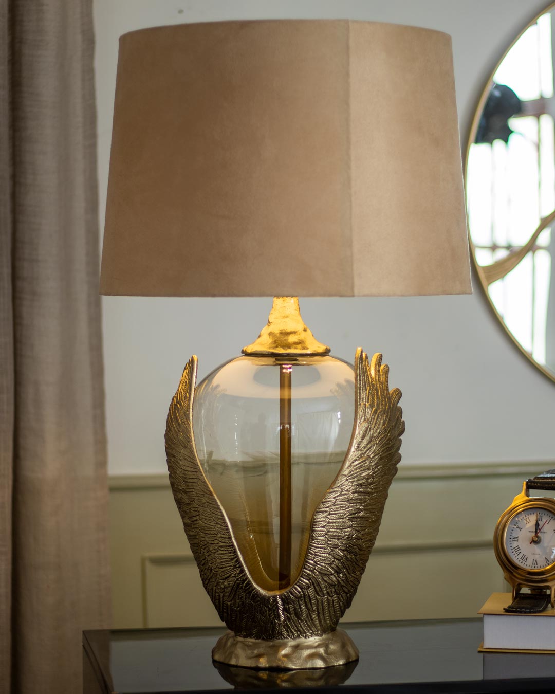 'Phoenix Wing' Table Lamp - The Decor Kart