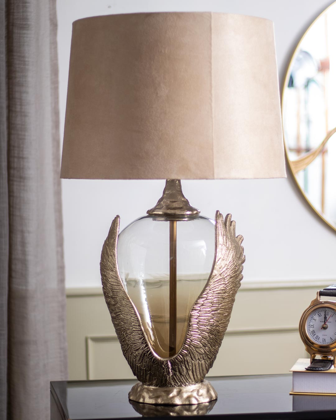 'Phoenix Wing' Table Lamp - The Decor Kart