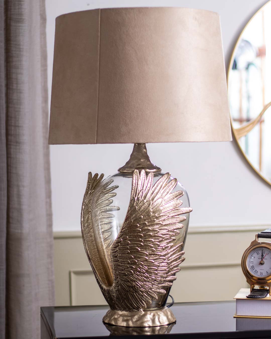 'Phoenix Wing' Table Lamp - The Decor Kart