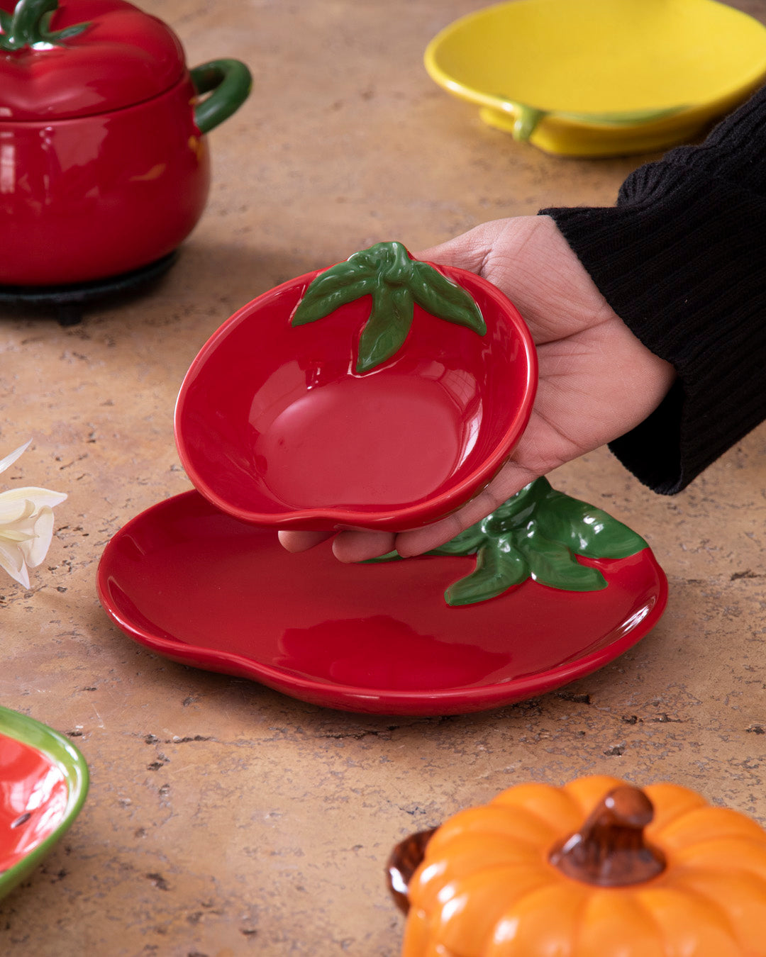 Tomato Serving Bowl