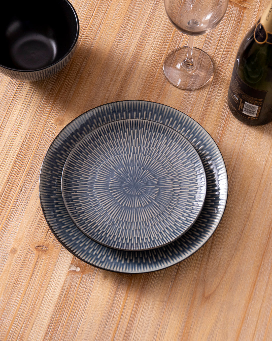 Sunburst Glaze Dinner Plate