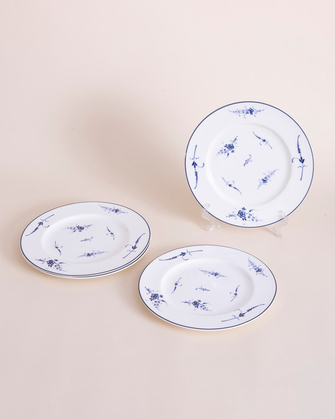 Delicate Blue Floral Quarter Plate