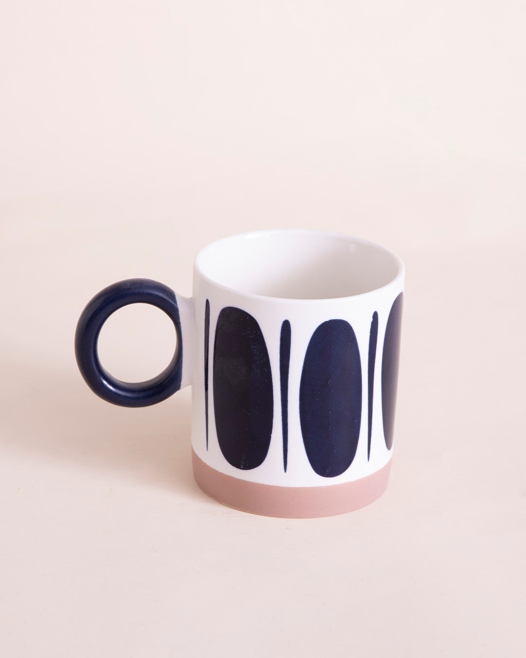 Blue & White Sunrise Charm Mug