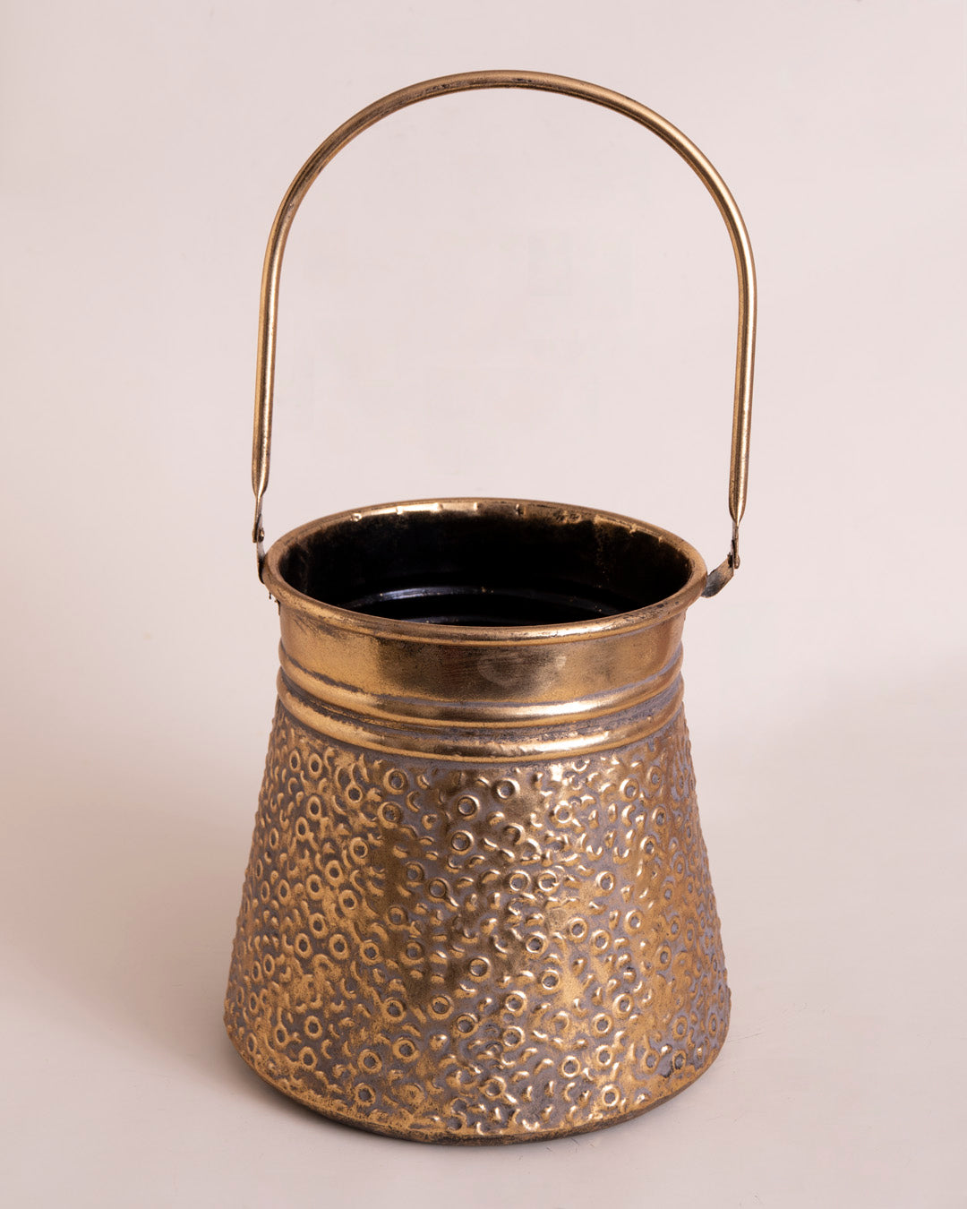 Rustic Hanging Bucket Planter - Small