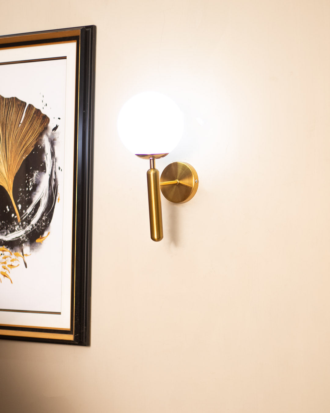 Globe Glass Wall Sconce - The Decor Kart