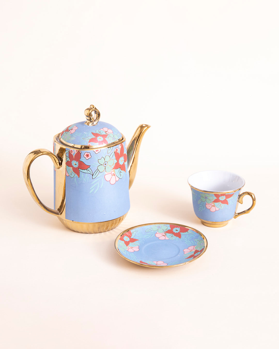 Dahlia - 14-Piece Tea Set with Stand