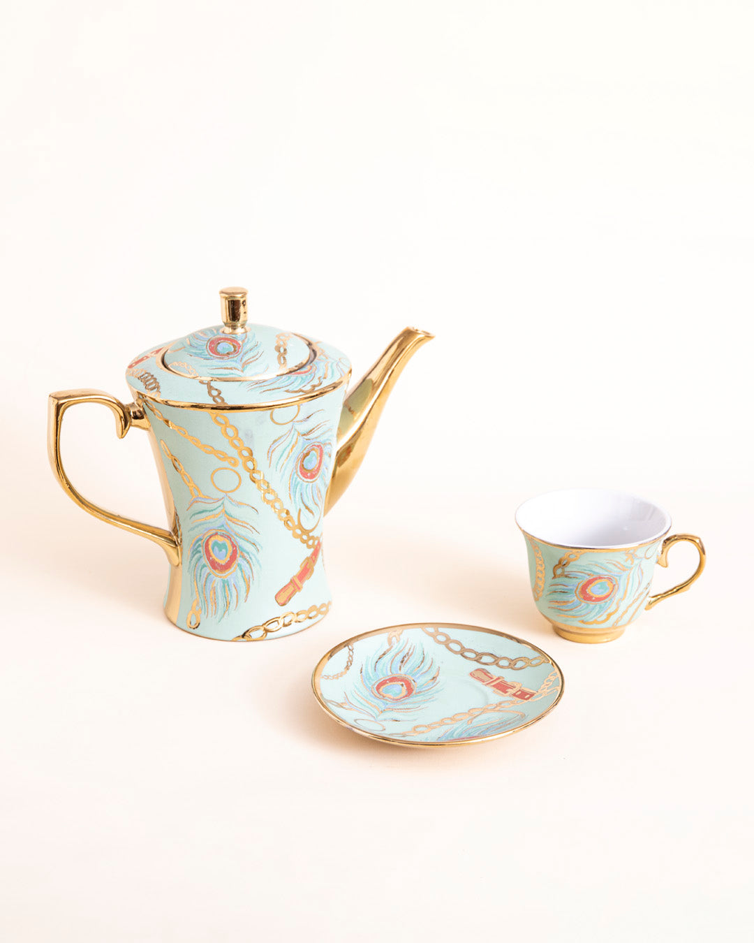 Dahlia - 14-Piece Tea Set with Stand