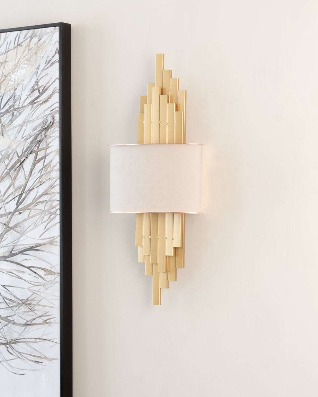 Ambient Wall Sconce - White - The Decor Kart