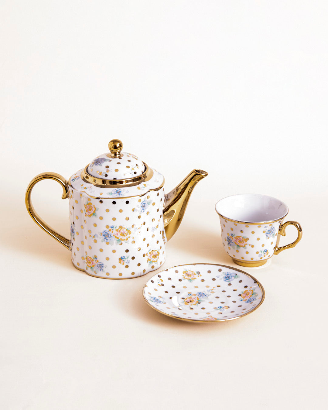 Briony 14-Piece Tea Set with Stand