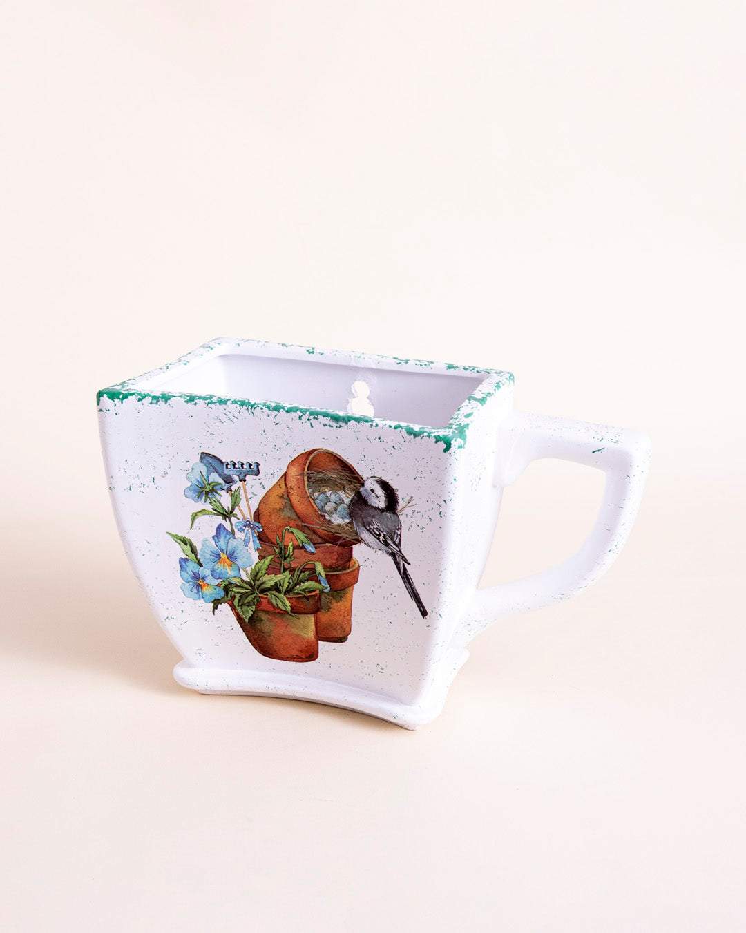 The Cup - Ceramic Wall Planter
