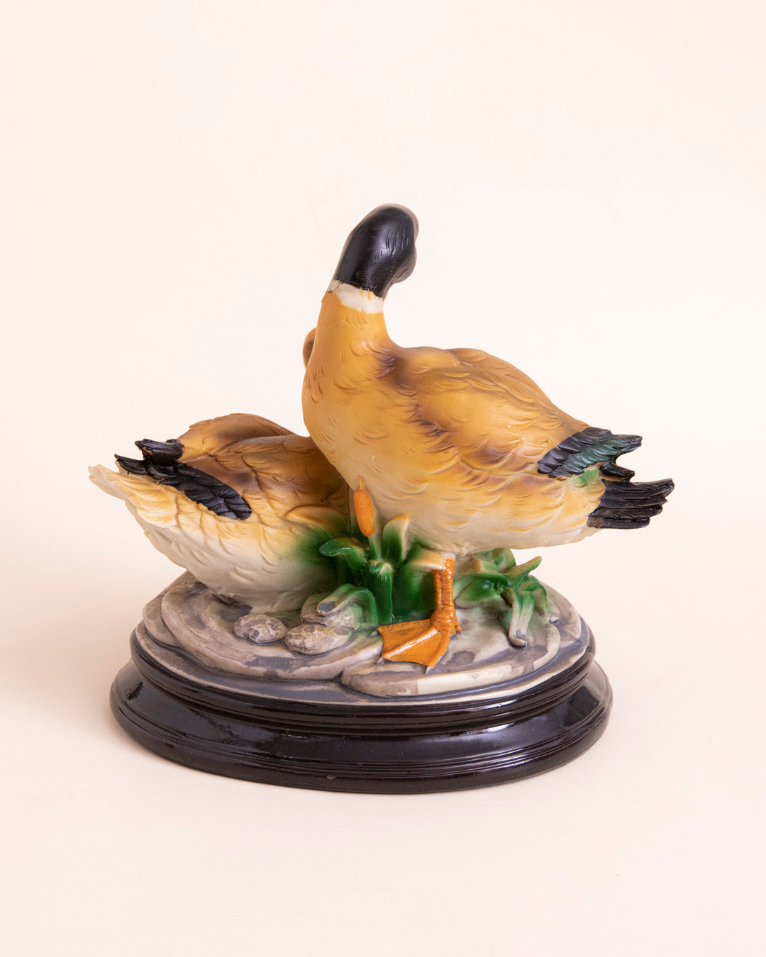 Decorative Serene Duck Couple Figurine