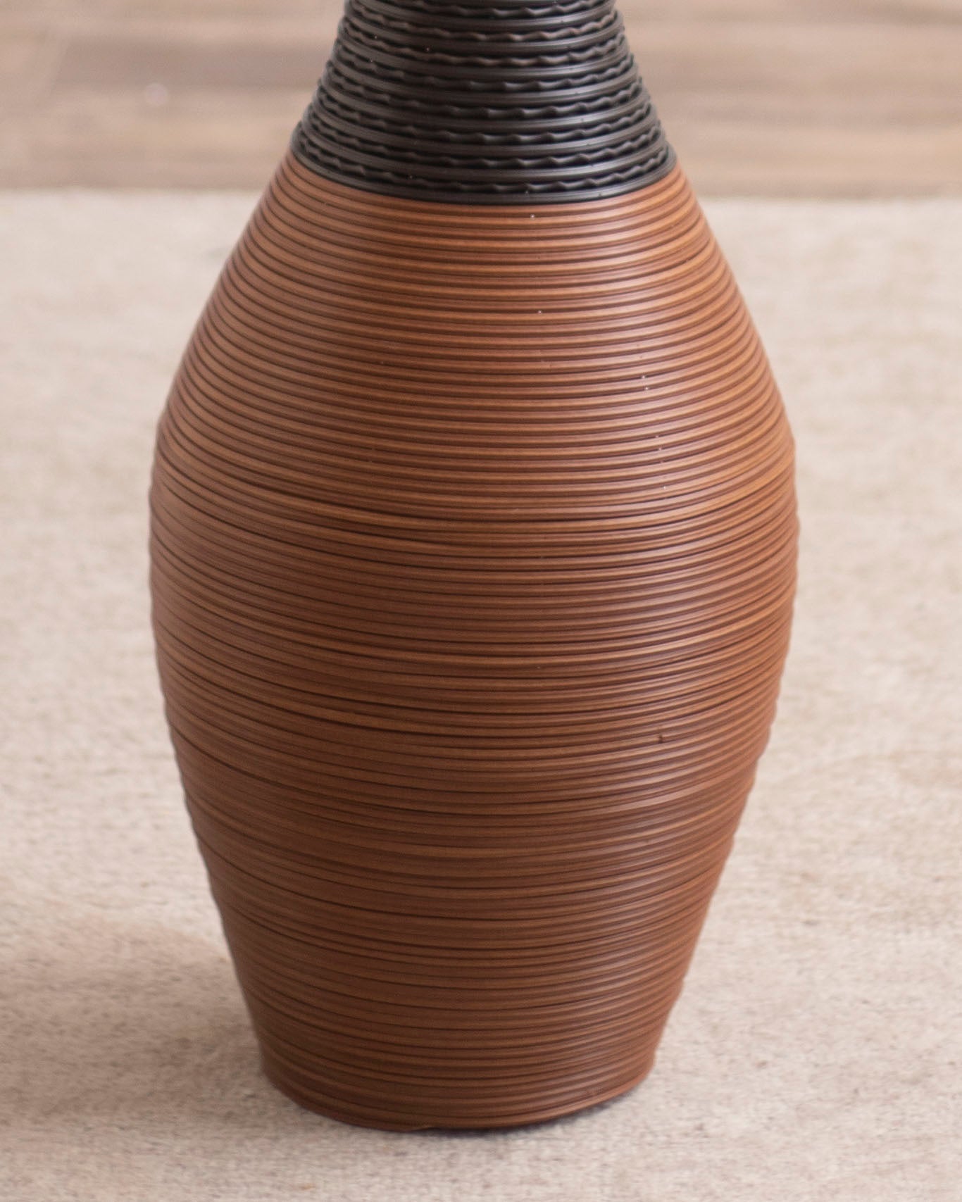 Cornelius Dual-Tone Floor Vase - Small 70 cm